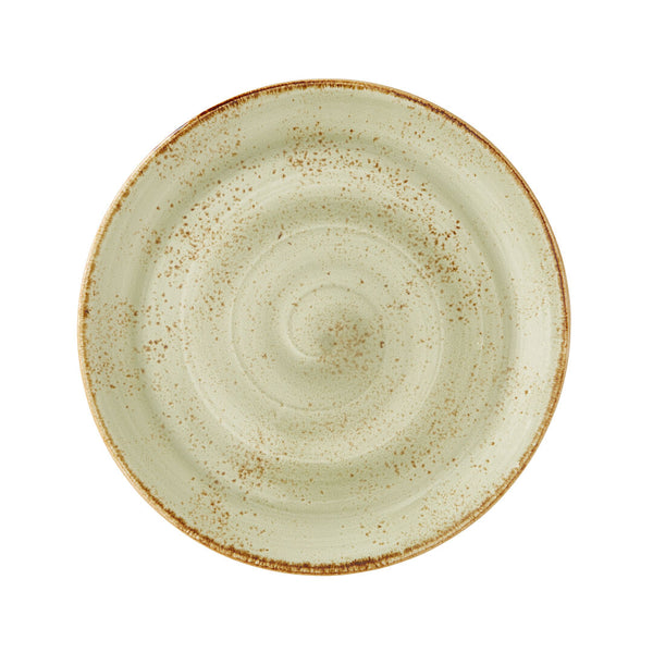 Utopia | Tableware | Craft Green Coupe Plate 28cm (11") | Bespoke77