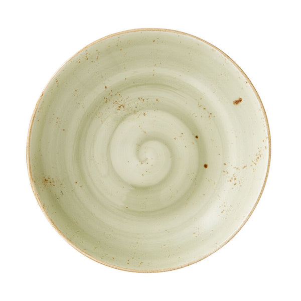 Utopia | Tableware | Craft Green Coupe Bowl 29cm 183.25cl (11 1/2" 64 1/2oz) | Bespoke77