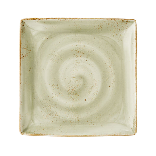 Utopia | Tableware | Craft Green Square One 27 x 27cm (10 5/8 x 10 5/8") | Bespoke77