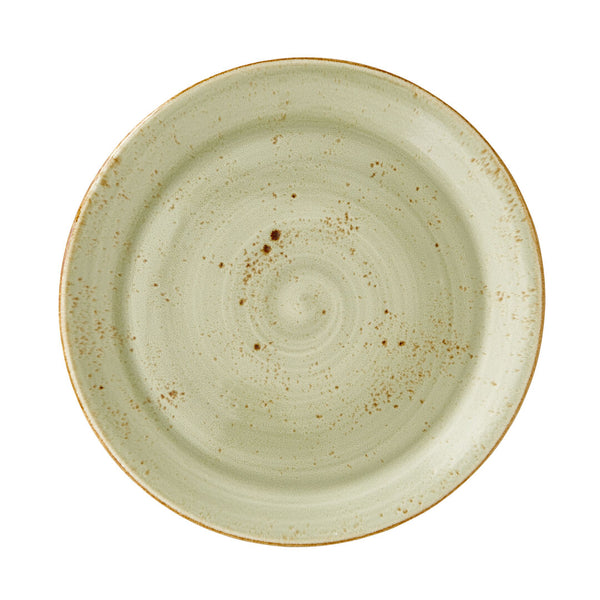 Utopia | Tableware | Craft Green Coupe Plate 30cm (11 3/4") | Bespoke77