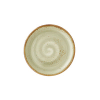 Utopia | Tableware | Craft Green Coupe Plate 20.25cm (8") | Bespoke77