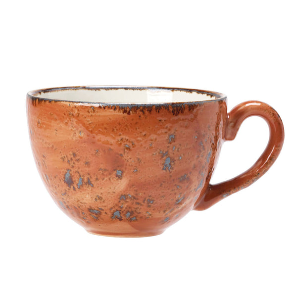 Utopia | Tableware | Craft Terracotta Low Cup 22.75cl (8oz) | Bespoke77