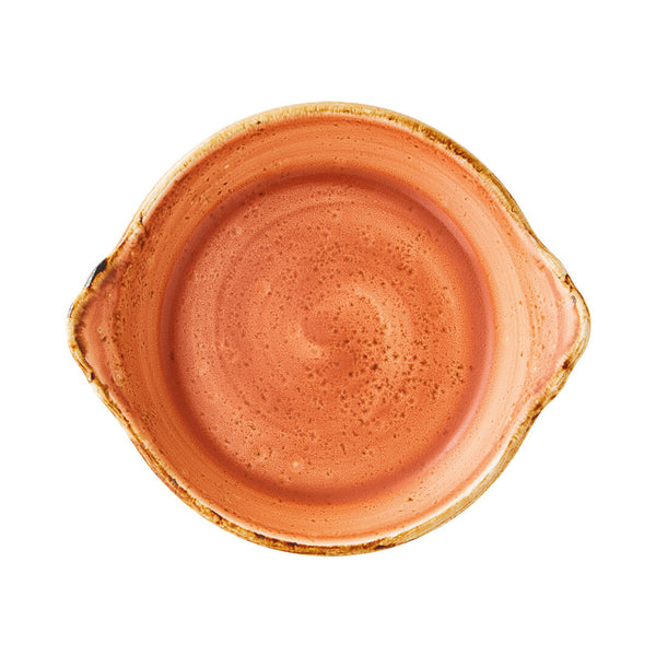 Utopia | Tableware | Craft Terracotta Round Eared Scallop Dish 14.5cm (5 3/4") | Bespoke77