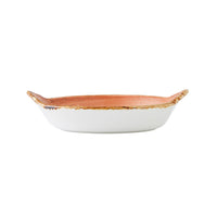 Utopia | Tableware | Craft Terracotta Round Eared Scallop Dish 14.5cm (5 3/4") | Bespoke77