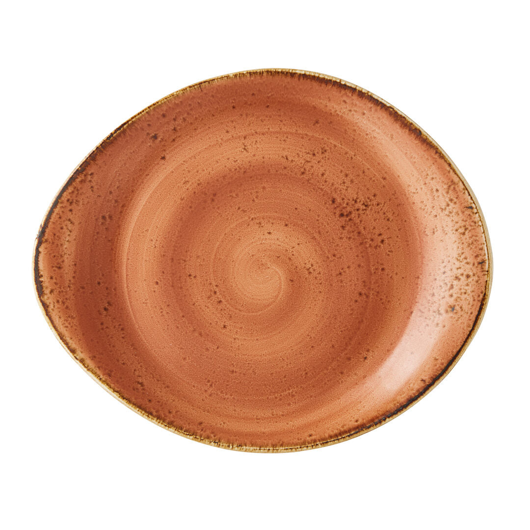 Utopia | Tableware | Craft Terracotta Freestyle Plate 25.5cm (10") | Bespoke77