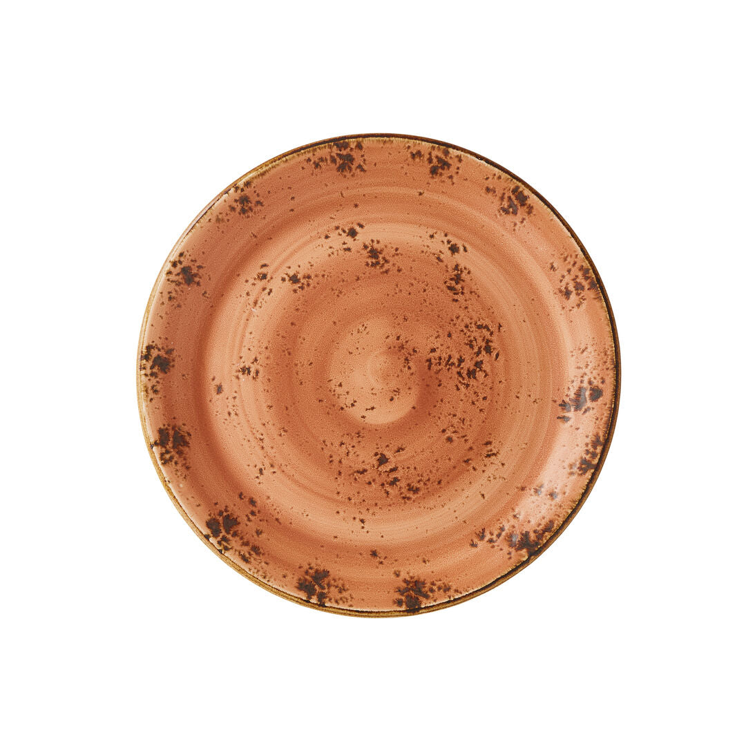 Utopia | Tableware | Craft Terracotta Coupe Plate 25.25cm (10") | Bespoke77