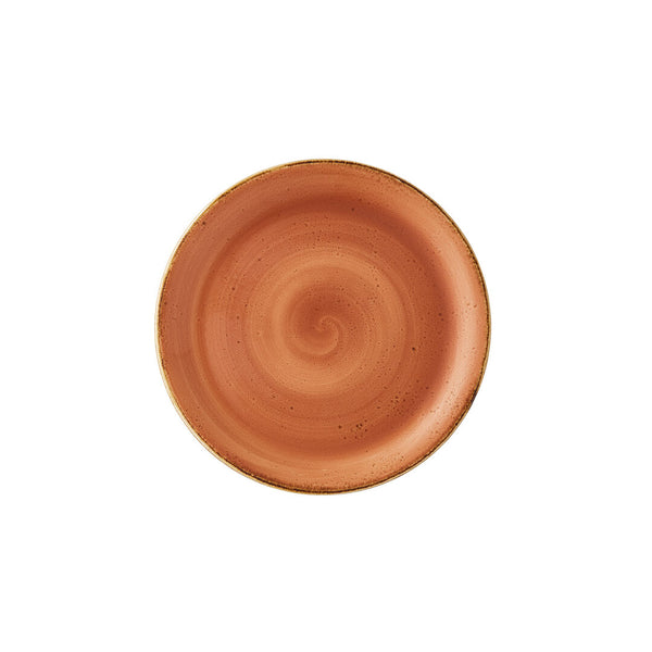 Utopia | Tableware | Craft Terracotta Coupe Plate 20.25cm (8") | Bespoke77