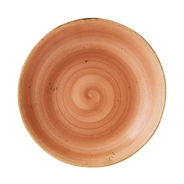 Utopia | Tableware | Craft Terracotta Coupe Bowl 25.5cm 120.25cl (10" 42 2/7oz) | Bespoke77