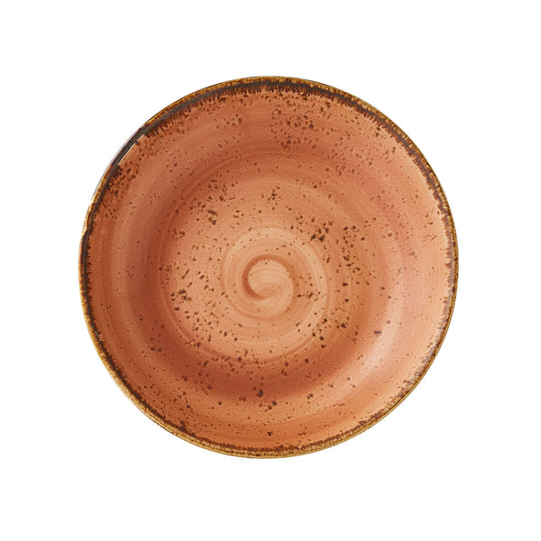 Utopia | Tableware | Craft Terracotta Coupe Bowl 21.6cm 83.5cl (8 1/2" 29 2/5oz) | Bespoke77