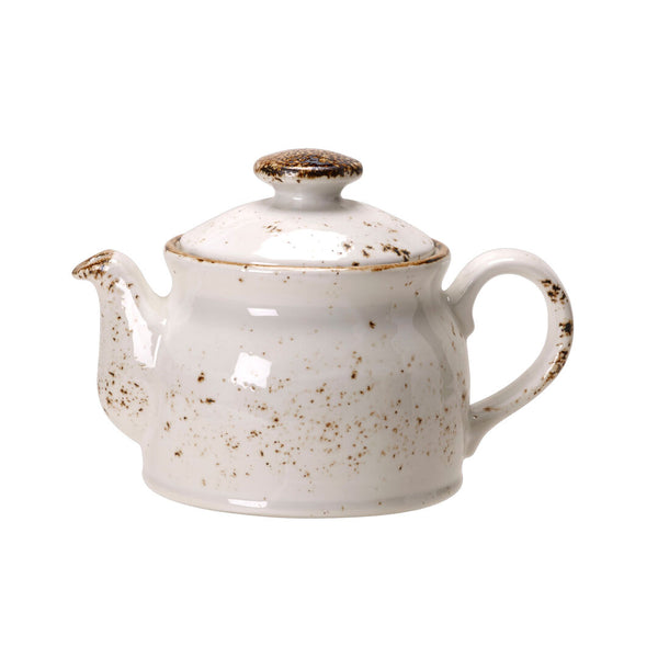 Utopia | Tableware | Craft White Club Teapot 42.5cl (15oz) | Bespoke77