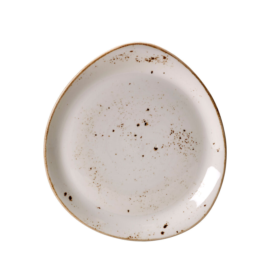 Utopia | Tableware | Craft White Freestyle Plate 30.5cm (12") | Bespoke77