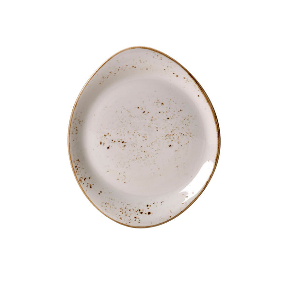 Utopia | Tableware | Craft White Freestyle Plate 25.5cm (10") | Bespoke77