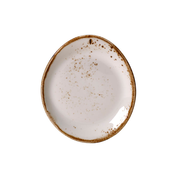 Utopia | Tableware | Craft White Freestyle Plate 15.25cm (6") | Bespoke77