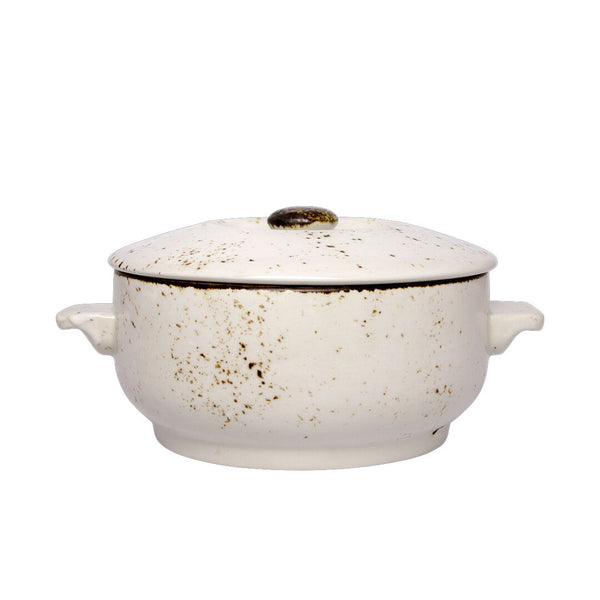 Utopia | Tableware | Craft White Lid For Casserole Soup 0828 | Bespoke77