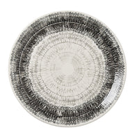 Utopia | Tableware | Petra Graphite Coupe Plate 28cm (11") | Bespoke77