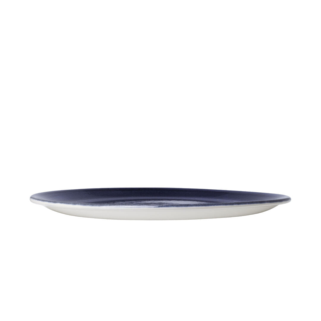 Utopia | Tableware | Vesuvius Lapis Coupe Plate 20.25cm (8") | Bespoke77