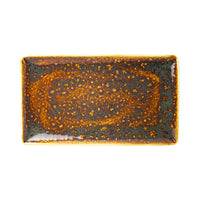 Utopia | Tableware | Vesuvius Amber Rectangle Three 32 x 19cm (12 1/2 x 7 1/2") | Bespoke77