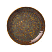 Utopia | Tableware | Vesuvius Amber Coupe Plate 20.25cm (8") | Bespoke77