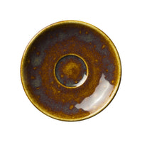 Utopia | Tableware | Vesuvius Amber Liv Saucer 12.5cm (4 7/8") | Bespoke77