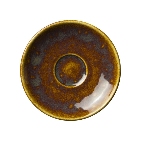 Utopia | Tableware | Vesuvius Amber Liv Saucer 12.5cm (4 7/8") | Bespoke77