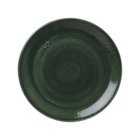 Utopia | Tableware | Vesuvius Burnt Emerald Coupe Plate 23cm (9") | Bespoke77