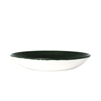 Utopia | Tableware | Vesuvius Burnt Emerald Coupe Bowl 25.5cm 120.25cl (10" 42 2/7oz) | Bespoke77