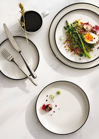 Utopia | Tableware | Asteria Nordic Coupe Plate 28cm (11") | Bespoke77