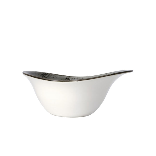 Utopia | Tableware | Smoke Freestyle Bowl 17.8cm 43.5cl (7" 15 1/3oz) | Bespoke77