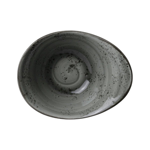 Utopia | Tableware | Smoke Freestyle Bowl 17.8cm 43.5cl (7" 15 1/3oz) | Bespoke77