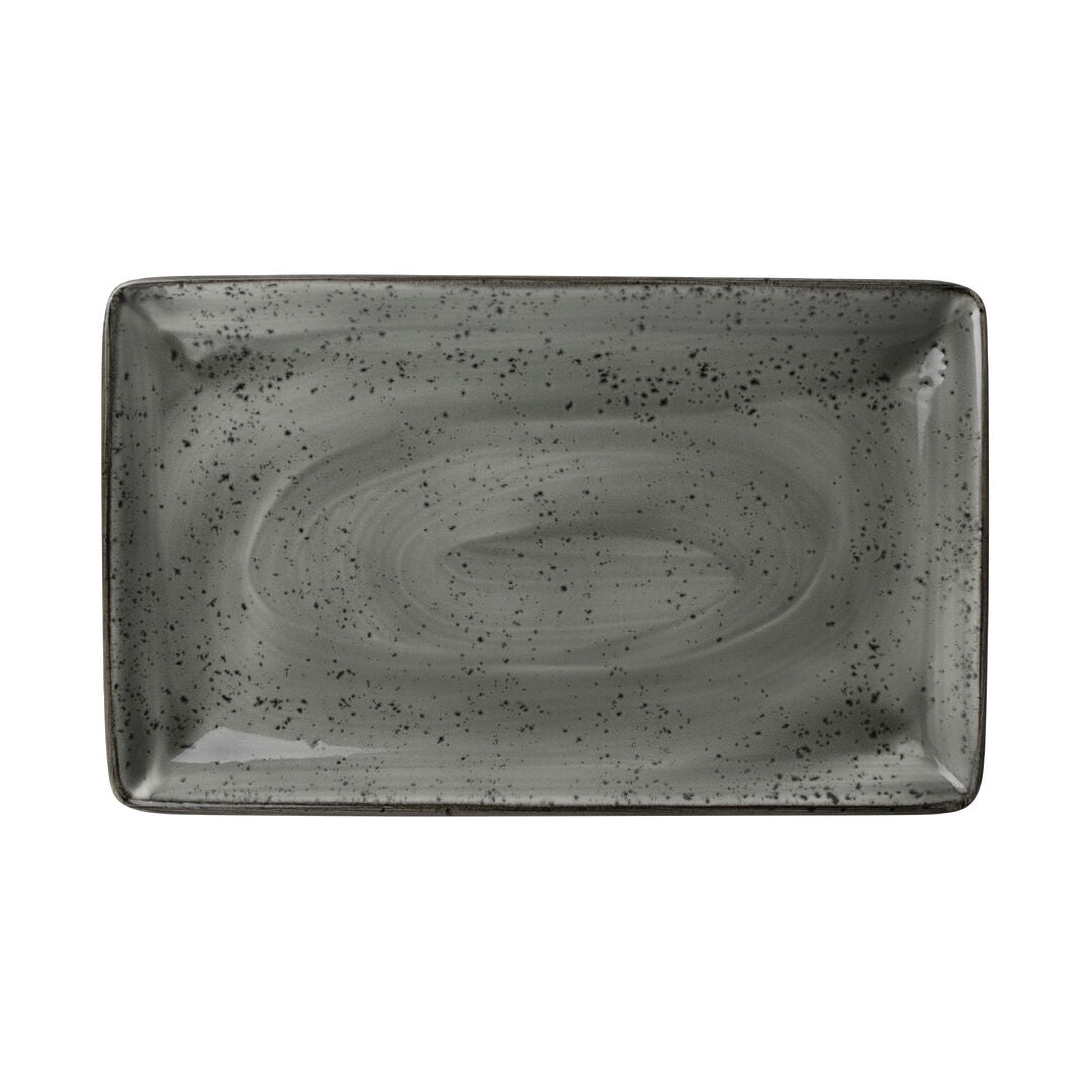 Utopia | Tableware | Smoke Rectangle One 27 x 16.75cm (10 5/8 x 6 5/8") | Bespoke77