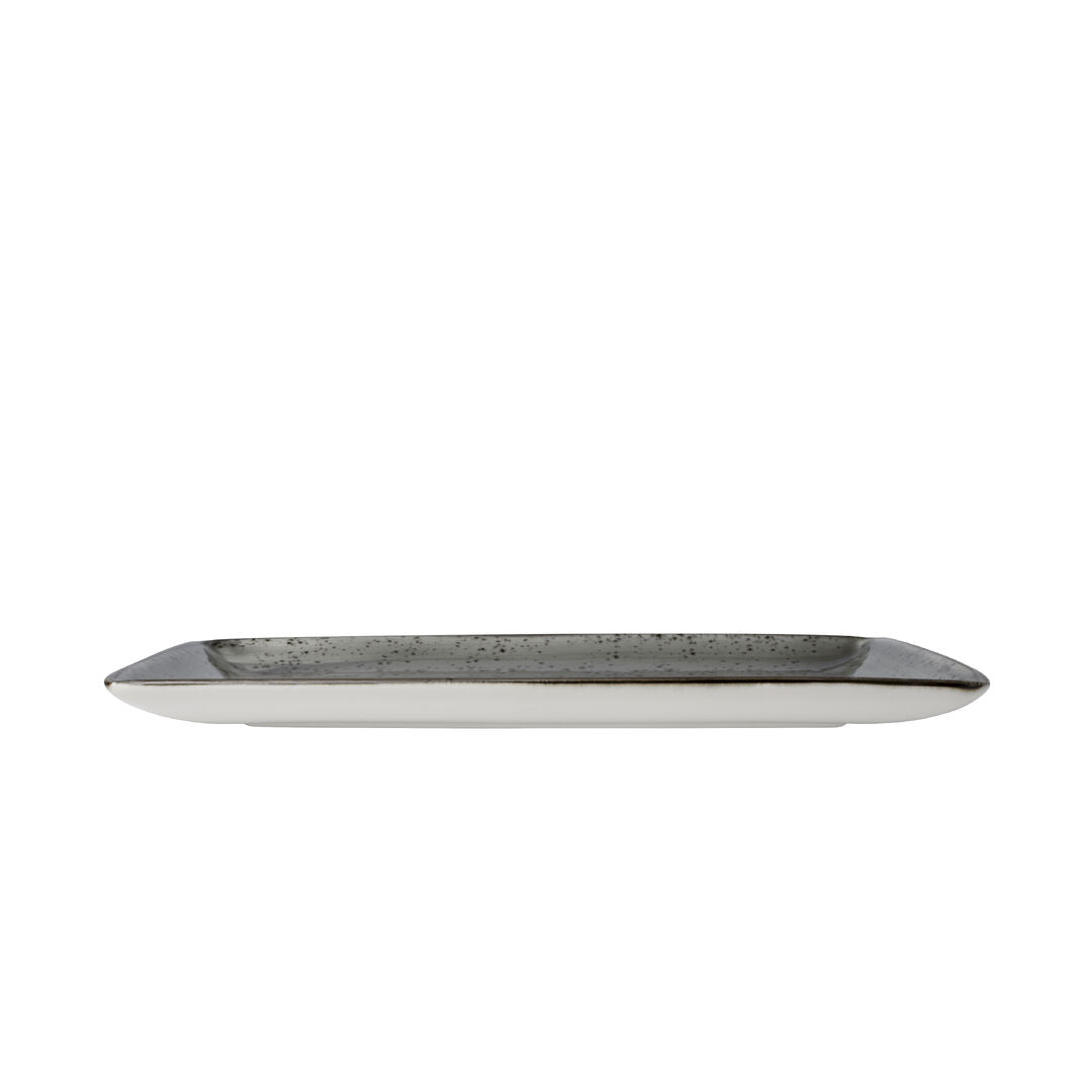 Utopia | Tableware | Smoke Rectangle One 27 x 16.75cm (10 5/8 x 6 5/8") | Bespoke77