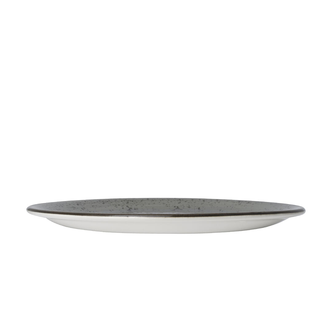 Utopia | Tableware | Smoke Coupe Plate 25.25cm (10") | Bespoke77