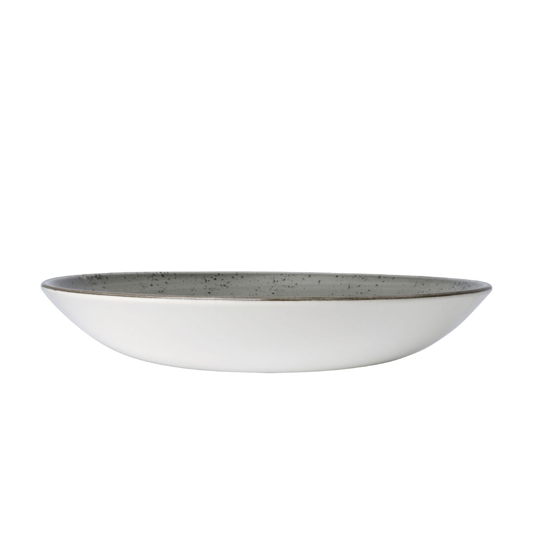 Utopia | Tableware | Smoke Coupe Bowl 21.6cm 83.5cl (8 1/2" 29 2/5oz) | Bespoke77