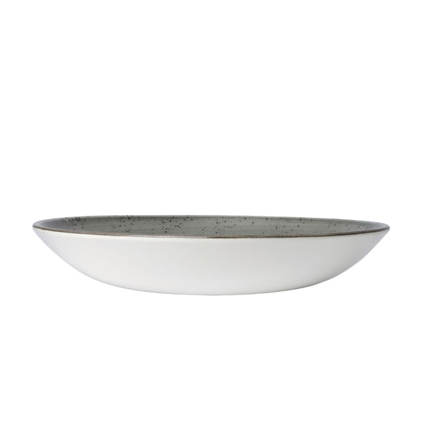 Utopia | Tableware | Smoke Coupe Bowl 21.6cm 83.5cl (8 1/2" 29 2/5oz) | Bespoke77