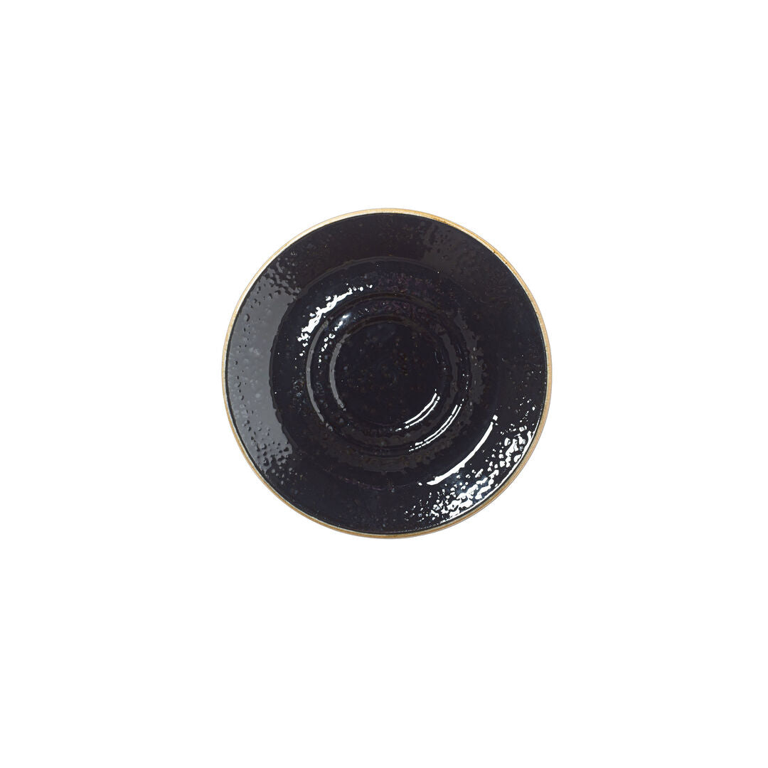 Utopia | Tableware | Craft Liquorice D/W Saucer 14.5cm (5 3/4") | Bespoke77