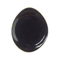 Utopia | Tableware | Craft Liquorice Freestyle Plate 25.5cm (10") | Bespoke77