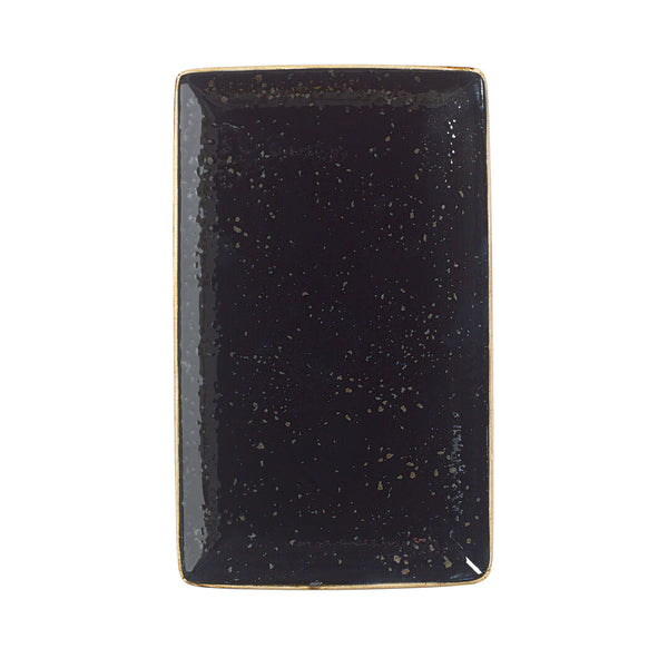 Utopia | Tableware | Craft Liquorice Rectangle One 27 x 16.75cm (10 5/8 x 6 5/8") | Bespoke77