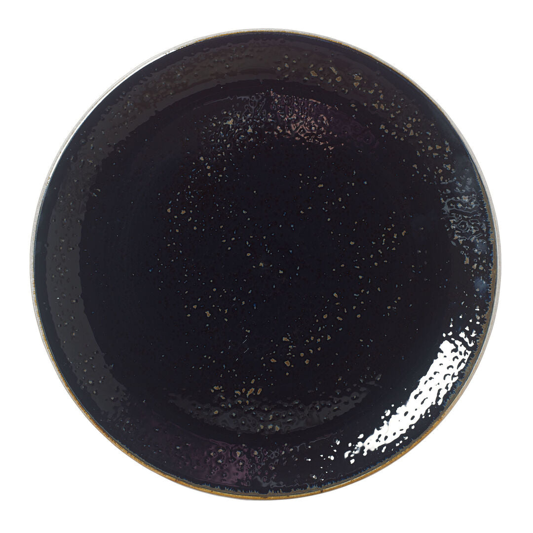 Utopia | Tableware | Craft Liquorice Coupe Plate 30cm (11 3/4") | Bespoke77