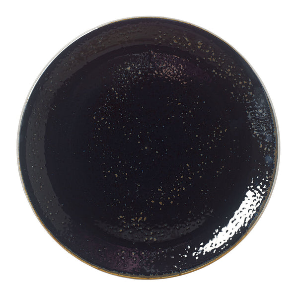 Utopia | Tableware | Craft Liquorice Coupe Plate 30cm (11 3/4") | Bespoke77