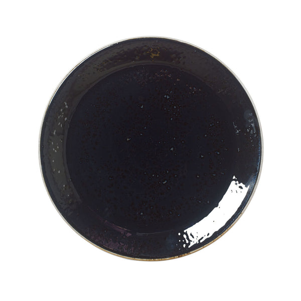 Utopia | Tableware | Craft Liquorice Coupe Plate 25.25cm (10") | Bespoke77