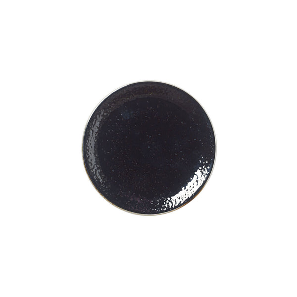 Utopia | Tableware | Craft Liquorice Coupe Plate 15.25cm (6") | Bespoke77
