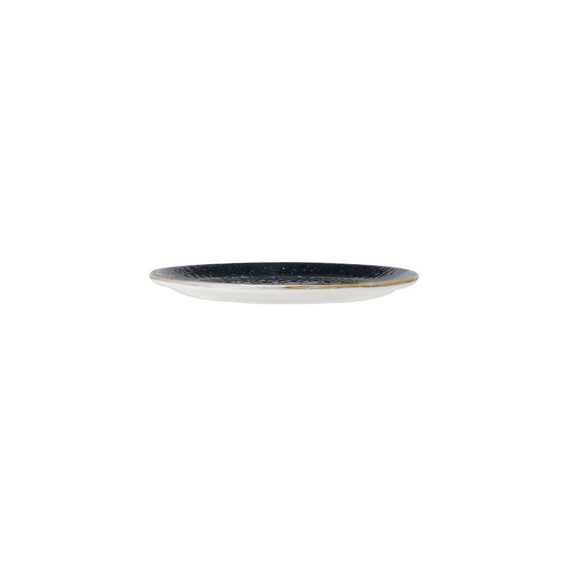 Utopia | Tableware | Craft Liquorice Coupe Plate 15.25cm (6") | Bespoke77