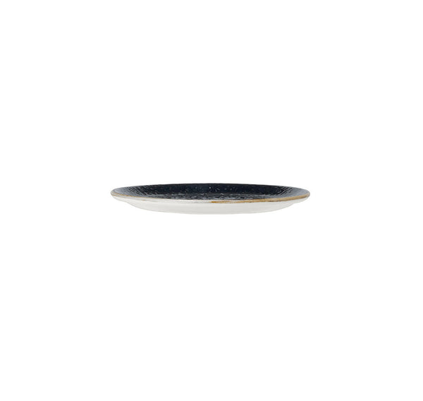 Utopia | Tableware | Craft Liquorice Coupe Plate 15.25cm (6") | Bespoke77