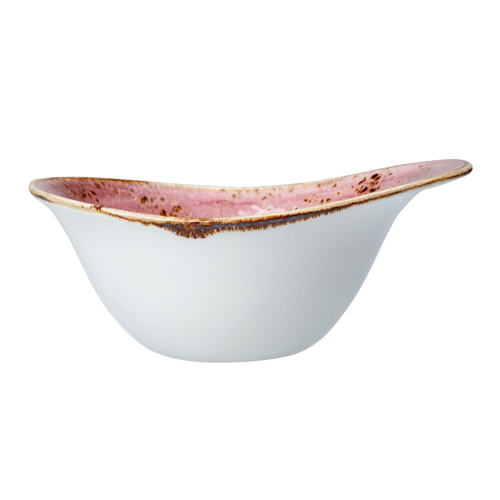 Utopia | Tableware | Craft Raspberry Freestyle Bowl 17.8cm 43.5cl (7" 15 1/3oz) | Bespoke77
