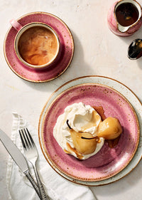 Utopia | Tableware | Craft Raspberry Stack Plate 25.5cm (10") | Bespoke77