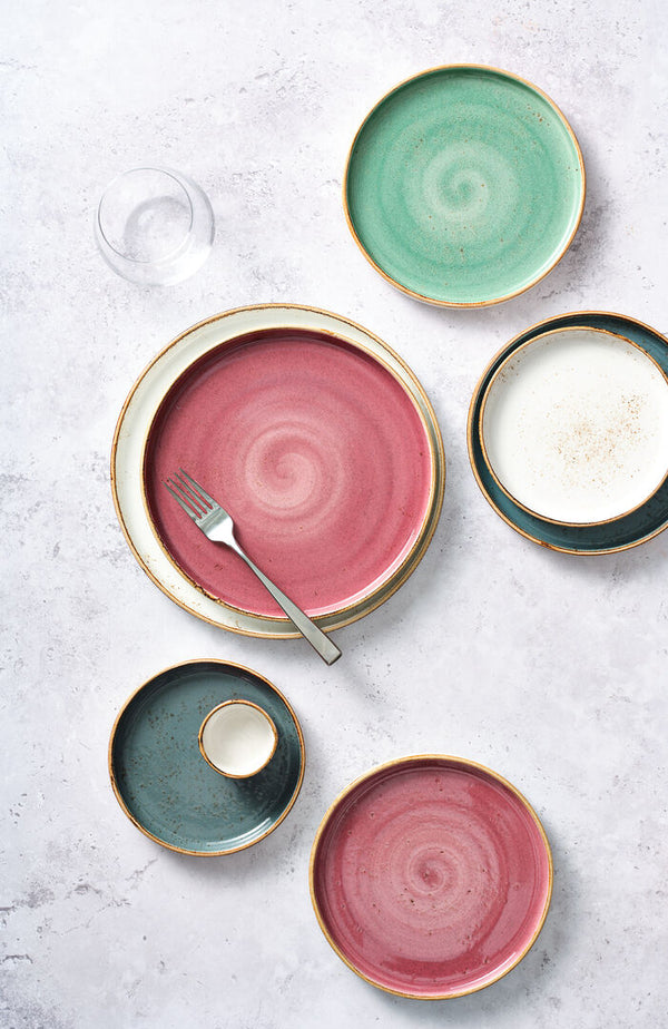 Utopia | Tableware | Craft Raspberry Stack Plate 16.5cm (6 1/2") | Bespoke77