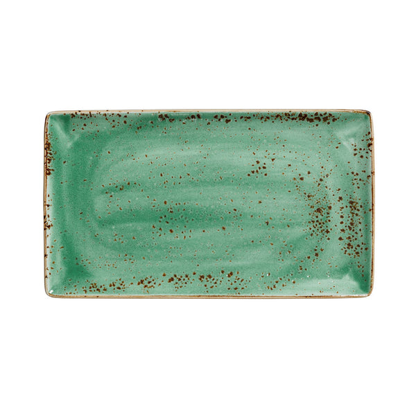 Utopia | Tableware | Craft Aqua Rectangle Three 32 x 19cm (12 1/2 x 7 1/2") | Bespoke77
