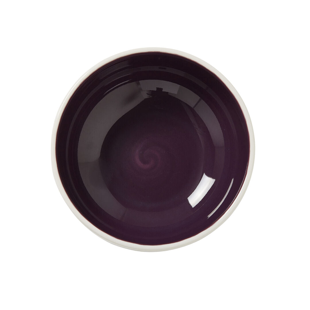Utopia | Tableware | Nyx Damson Bowl 15.5 x 6.75cm 65.5cl (6 1/8 x 2 5/8" 23oz) | Bespoke77
