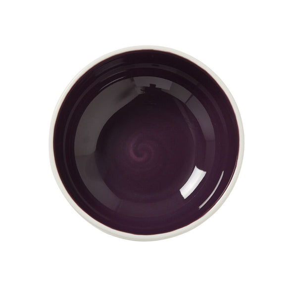 Utopia | Tableware | Nyx Damson Bowl 15.5 x 6.75cm 65.5cl (6 1/8 x 2 5/8" 23oz) | Bespoke77