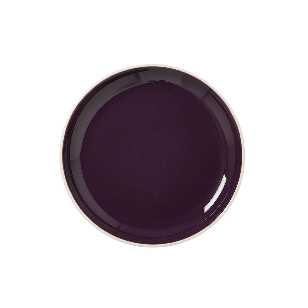 Utopia | Tableware | Nyx Damson Nordic Coupe Plate 20.25cm (8") | Bespoke77
